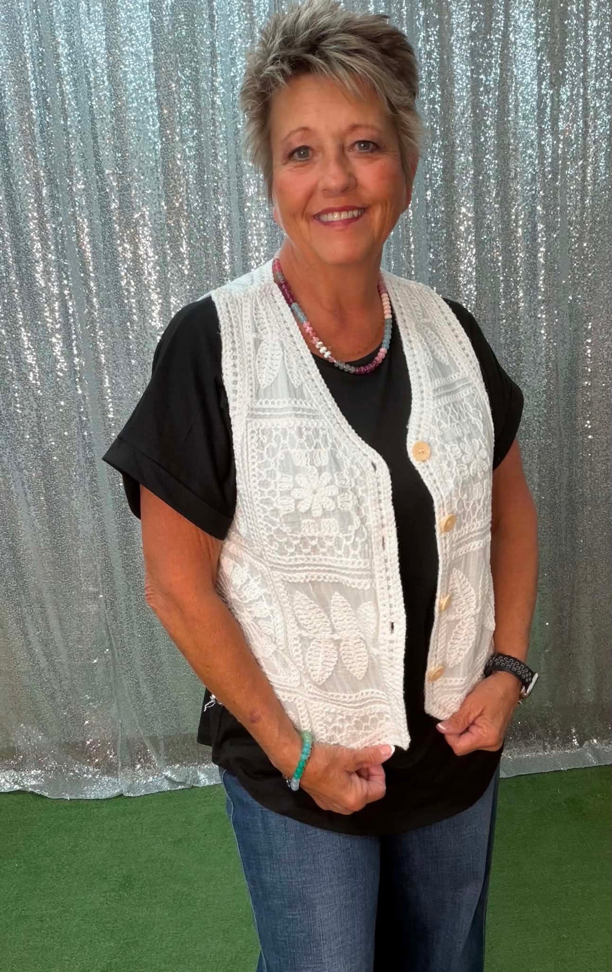Heimish crocheted vest