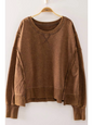 Very J Vintage Washed Sweatshirt