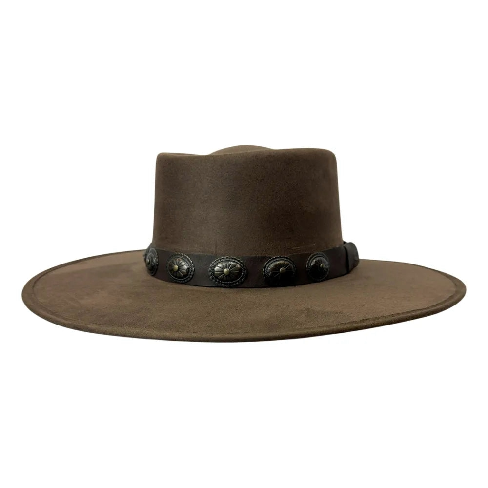 Ashland Telescope Faux Suede Hat