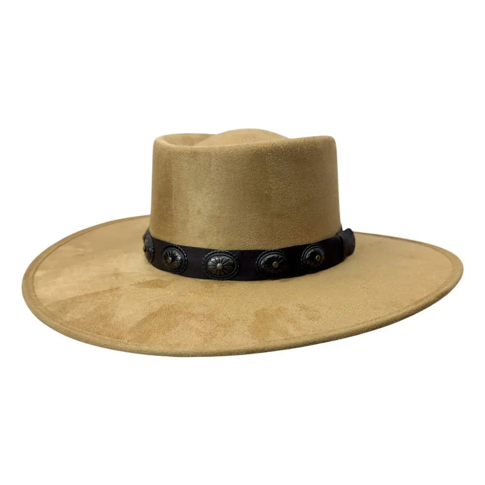 Ashland Telescope Faux Suede Hat