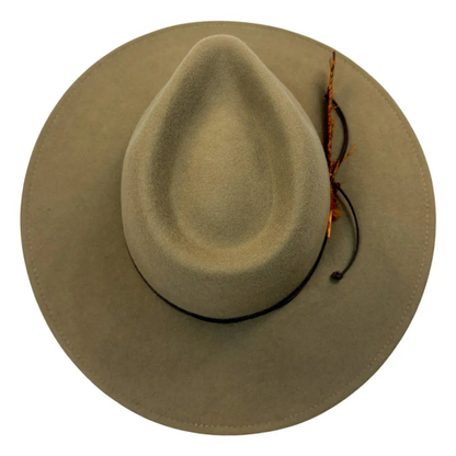 Base Camp Felt Crushable Outback Hat