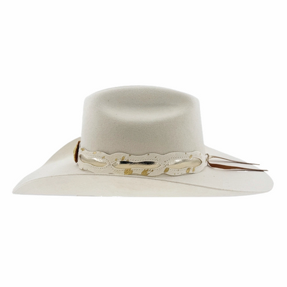 Lizzy White Cowboy Felt Hat