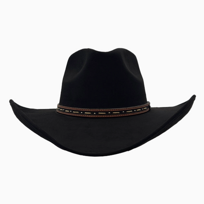Ace High Cowboy Faux Suede Hat