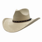 Ace High Cowboy Faux Suede Hat